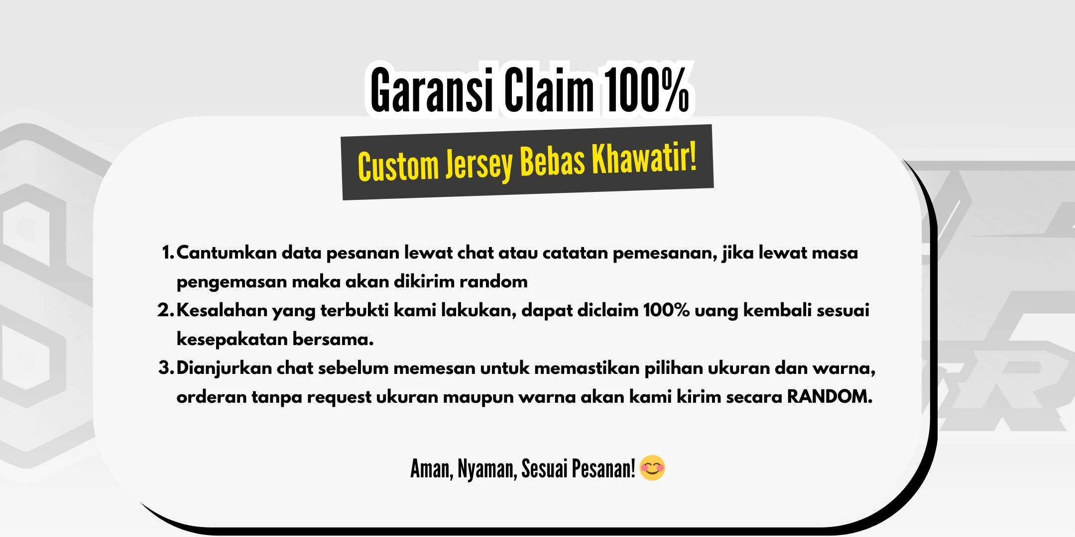 Garansi 100% NSP Factory