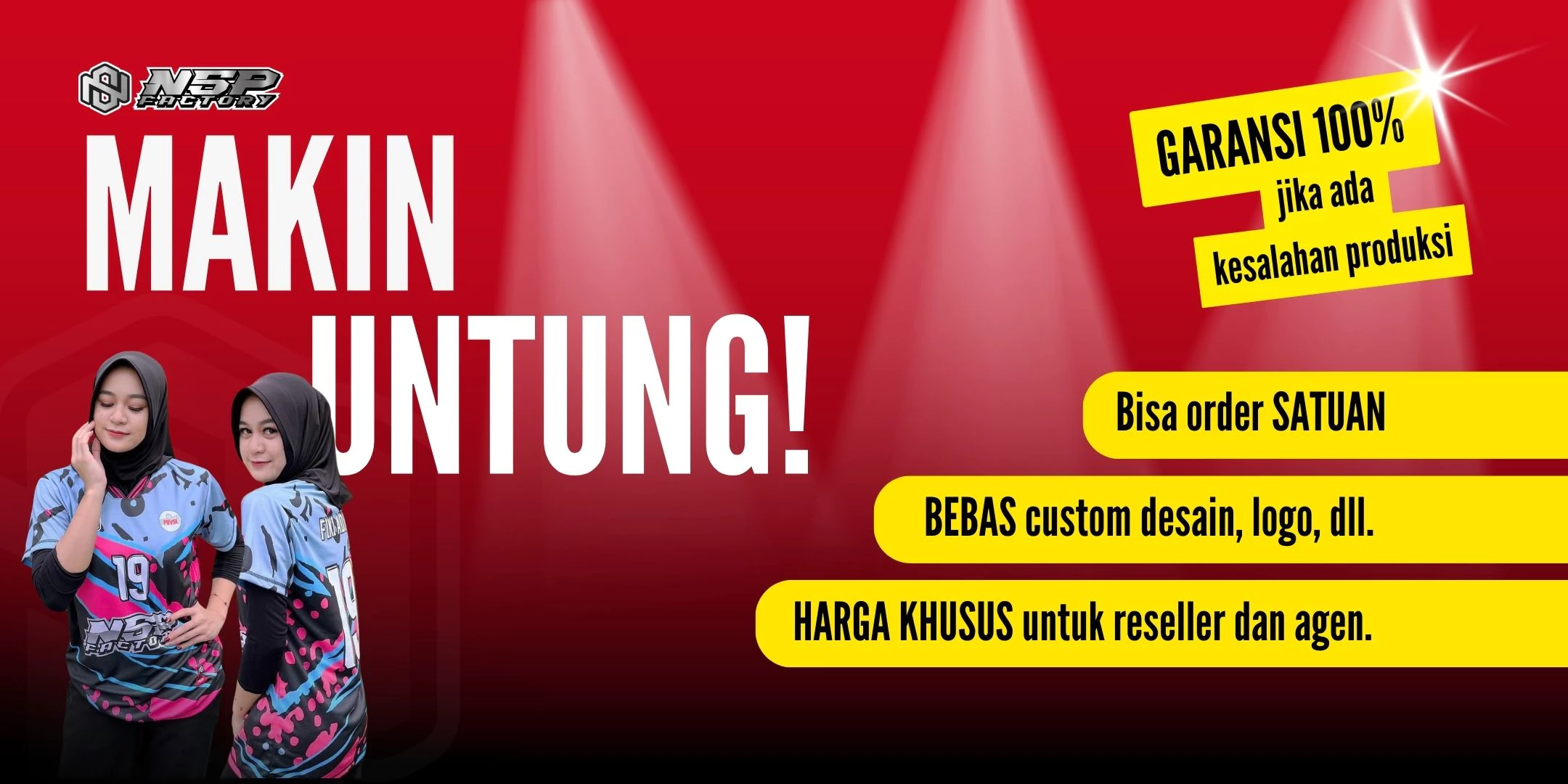 Makin Untung Pesan Banyak